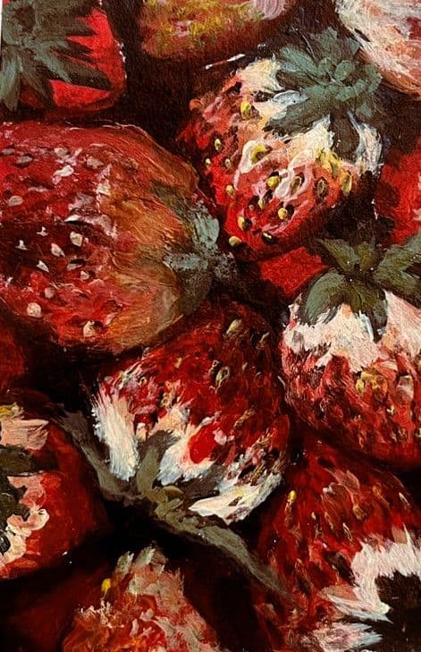 Strawberry Harvest - Free Wallpaper