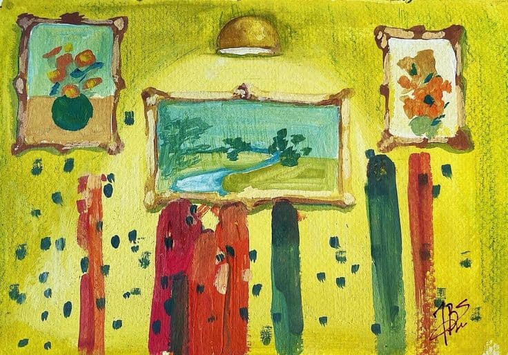 "Élan Créatif" : My Watercolors on Display in the Heart of Tunis